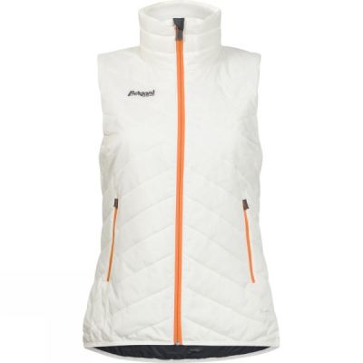 Chaleco Bergans Bjørnetind Light Insulated Mujer - Blancas - Chile QTM157823